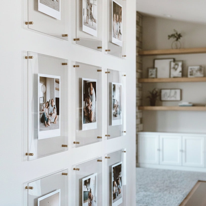 Double-layered Acrylic Frameless Frames