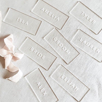 Acrylic Name Tags